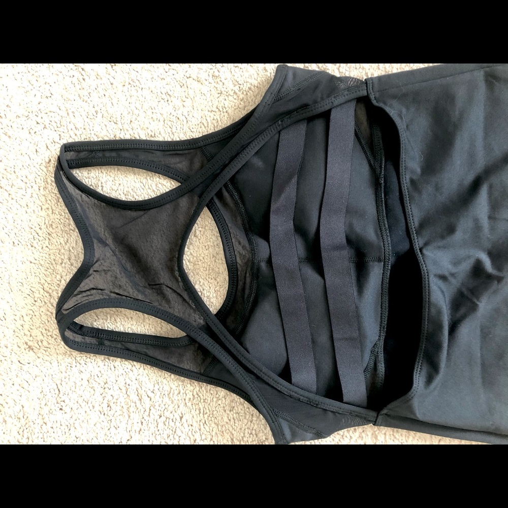 Black Fitted Fabletics Dress